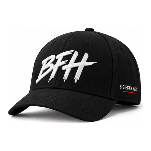 The BFH Original in Black / White - front three-quarter view