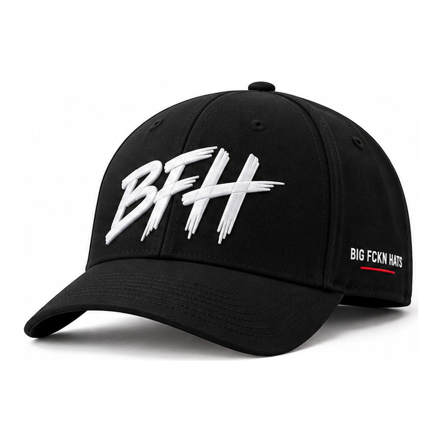 The BFH Original in Black / White - front three-quarter view