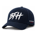 The BFH Original in Navy / White - front three-quarter view