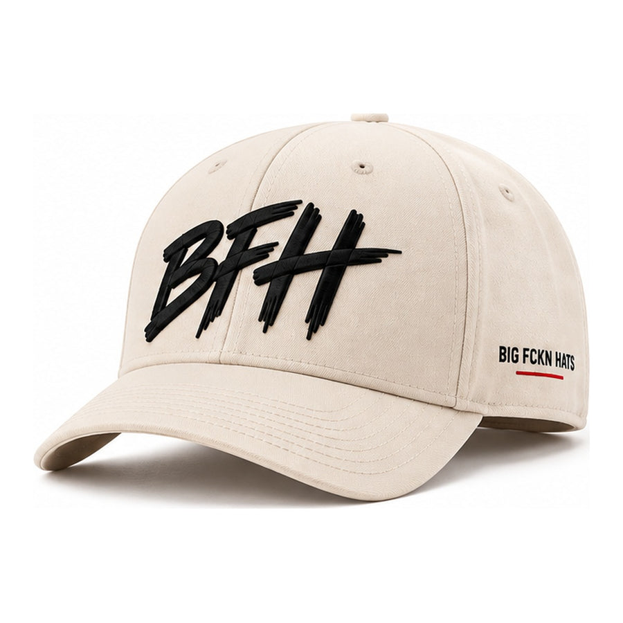 The BFH Original in Stone / Black - front three-quarter view